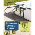 thumbnail image 1 of Élévateur de Couvercle de Spa pour Spa, Aluminium Robuste avec Assistance au Pliage à 360°, Support Réglable à Profil Bas Résistant à la Rouille, Cadre Enduit de Poudre, 1 of 6