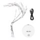 thumbnail image 1 of Iluminación decorativa de mesa para fiestas, dormitorios y comedores Lámpara LED de árbol blanco, 1 of 7
