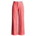 thumbnail image 7 of Fashion Striped Linen Pants for Women High Waisted Straight Leg Palazzo Trousers Casual Wide Leg Pant with Pockets, 7 of 7