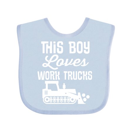 

Inktastic Construction Truck Bulldozer Boys Gift Baby Boy Bib