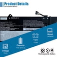thumbnail image 2 of Batería para Laptop VANPIR L19C4PDC 15.36V 71Wh para Lenovo, 2 of 7