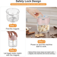 thumbnail image 5 of Electric Mini Food Chopper,Electric Garlic Processor,Mini Baby Supplementary Food Blender, Wireless Portable Waterproof Usb Charging Food Mixer, 5 of 5