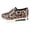 Brown, variant on Women's Leopard Print Platform Loafers Closed Toe Comfortable Casual Walking Shoes Lightweight Slip on Sneakers