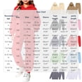 thumbnail image 6 of Lmnyox Kid's Clothing Sets Hoodies and Joggers Sets with Pockets 2 Pieces Winter Tracksuit for 2-14 Years, 6 of 6