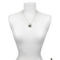 thumbnail image 3 of Delight Jewelry Silvertone Medical Assistant Caduceus Seal - MA Laugh Ring Charm Necklace, 18", 3 of 4