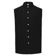 thumbnail image 3 of Afdoent Shirt For Men Male Sleeveless Shirts For Daily Wear Sports And Casual Outings Featuring For Spring Summer Easy Care Options Available Casual Vacation Top, 3 of 8