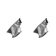 thumbnail image 2 of Inteprter Cubierta antipolvo para telescopio astronómico, protección solar portátil, impermeable, plegable, parasol para observación, 100*75 CM, plata 2piezas, 2 of 6
