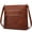 Brown, variant on Crossbody Bags for Women, Multi Pocket Crossbody Purses Trendy Vegan Leather Shoulder Handbags with Adjustable Strap