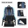 thumbnail image 4 of Nueva Mochila Antirrobo Superior Negocios Impermeable 35l Azul, 4 of 5