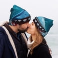 thumbnail image 5 of Pofeuu Cartoon Cute Shark Print Beanie Hat for Men Women Knit Winter Hat Warm Cuffed Skull Beanie Slouchy Soft Unisex, 5 of 6