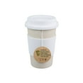 thumbnail image 1 of Fibre de Bambou Isolée Ecocup - 500 ml / 16 oz - Blanc, 1 of 1