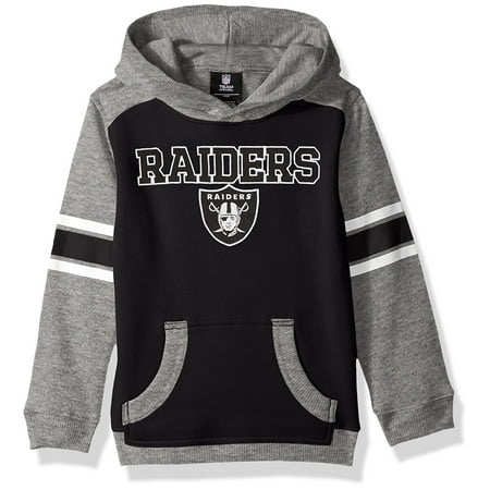 - NFL Kids Oakland Raiders Allegiance Pullover Hoodie, Black