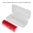 thumbnail image 4 of 26650 Battery Holder, Lightweight Battery Storage Box, Durable 2PCS Strong For Home, 4 of 8