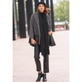 thumbnail image 3 of Jessica London Women's Plus Size A-Line Wool Peacoat, 3 of 3