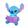 thumbnail image 4 of Disney Stitch Story Blocks Mickey Mouse Blocks Spider-Man Cartoon Anime Characters Teaching Children's Toys, 4 of 5