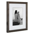 thumbnail image 3 of DesignOvation Gallery 8x10 matted to 5x7 Wood Picture Frame, Set of 4, Gray, 4 Count, 3 of 7