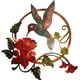 thumbnail image 1 of Decoración de pared, decoración de pared de pájaros, murales de animales de colibrí 3D, para regalo de interior y exterior, regalo, jardín, decoración del hogar (31 x 32 cm) TUNC Sencillez, 1 of 5