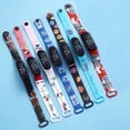 thumbnail image 3 of Disney-reloj electrónico LED de Mickey y Minnie para niños, cronógrafo Digital con correa de impresión, pulsera táctil a prueba de agua, regalo, 3 of 4