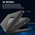 thumbnail image 3 of Case for Samsung Galaxy S9, Airbags Corners Shockproof Bumper Protective Cover Hybrid Design Hard PC Back + Flexible TPU Inner Dual Layer 2 in 1 (Matte Black), 3 of 13