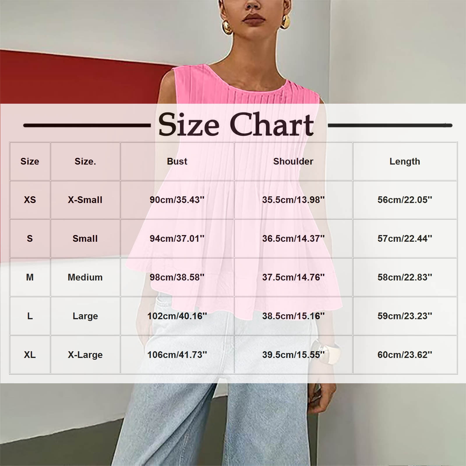 Womens Summer Pleated Peplum Sleeveless Solid Blouse Tank Tops Round Neck Y2K Babydoll Blouse Cotton Shirt