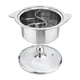 thumbnail image 3 of Olla caliente de acero inoxidable Macarena olla china de doble cara 18cm con tapa, 3 of 8
