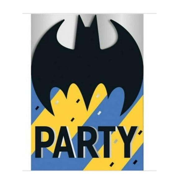 Batman Invitations(8 Pack)