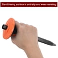 thumbnail image 5 of Uxcell 1set Masonry Chisel 9.8"/11.8" with Hand Guard Pointed Head Pointed Chisel with Hand Protection Concrete Chisel, 5 of 5