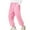 Pink, variant on Cethrio Girls Cotton Sweatpants Size 10-12, Elastic Waist Casual Warm Relaxed Fit Jogger Pants Pink