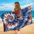 thumbnail image 4 of Garronmavis Patriotic 250th Anniversary Tie Dye Car Seat Towel Cover Non-Slip 1 PC Front Seat with Storage Bag for SUVs Trucks Cars Sedans Vans Outdoor Daily Use, 4 of 9