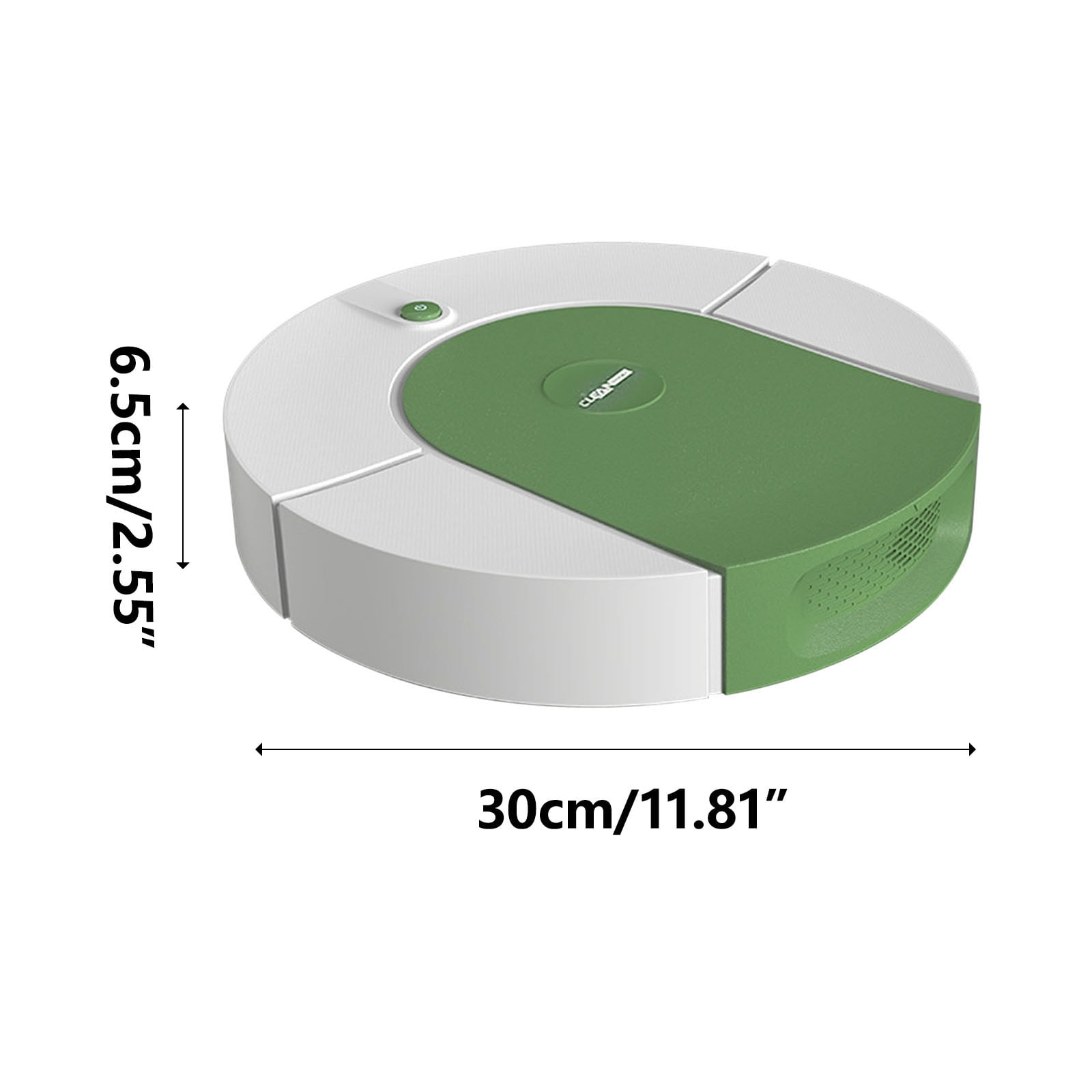SPOORYYO Robot Vacuum Intelligent 3-in-1 Cleaning Machine, 4500Pa Strong Suction, 90 Min Battery Life, 6.5cm Low Profile, Sweeping, Suction, and Dragging for 90-120 sqm Homes