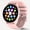 pink color, variant on JAMONEY Smartwatch: 1.39" Touch, Sports Modes, Step Counter, Music & Camera Control, Custom Faces, Alerts for Activity & Hydration