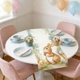 thumbnail image 5 of A Easter Bunny Egg Table Runner Openwork Design Polyester Fabric For Indoor Outdoor Dining Room Living Room Table And Holiday Festival Decoration 72.05 X 13.0 Inch, 5 of 7