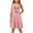 B Pink, variant on Fjofpr Toddler Clothes under $5 for Girls Toddler Girls Dress Summer Ruffle Sleeve Sundress Outfit For Kids 4-14T