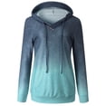 thumbnail image 3 of Fridja Mode Femmes Pull à Capuche Imprimé Manches Longues Blouses Chandail en Molleton Tops, 3 of 5