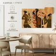 thumbnail image 4 of Elephant Stock All That Jazz Wall Art - Horizontal Multi Panel Canvas - Living Room Wall Decor - Music Multi Panel - Orange And Brown Decor By Stuart Mcclean - 23" x 14", 4 of 4