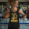 thumbnail image 4 of Country Girl Rodeo Women's Tank Top Vintage Cowgirl, 4 of 7