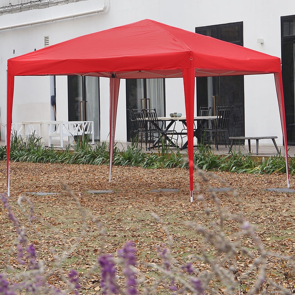 Ainfox 10 x 10 ft PopUp Canopy Tent Gazebo Party,Gazebo,Beach,Camping