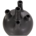 thumbnail image 4 of CosmoLiving by Cosmopolitan 6"W, 7"H Round Bud Black Ceramic Vase with Multiple Openings, Set of 3, 4 of 12
