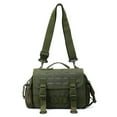 thumbnail image 1 of Paquete de cintura Bolsa de aparejos de pesca, bolsa de almacenamiento de aparejos de pesca al aire libre, riñonera cruzada, paquete de pesca para caza, senderismo, Camping Maboto Paquete de cintura, 1 of 7