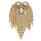 thumbnail image 1 of TOPINCN Charretera De Hombro Con Borla De Diamantes De Imitación, Diseño único De Borla, Broche Con Cadena De Púas Para Hombro Con aleación Para Hombre Y Mujer, 1 of 7
