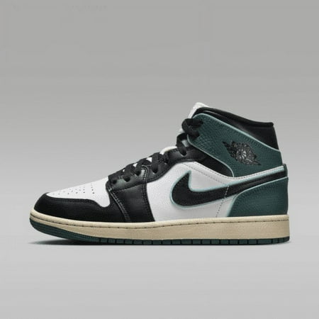 

Nike Air Jordan 1 Mid SE White/Black-Light Dew FQ7818-100 Women s Size 10.5