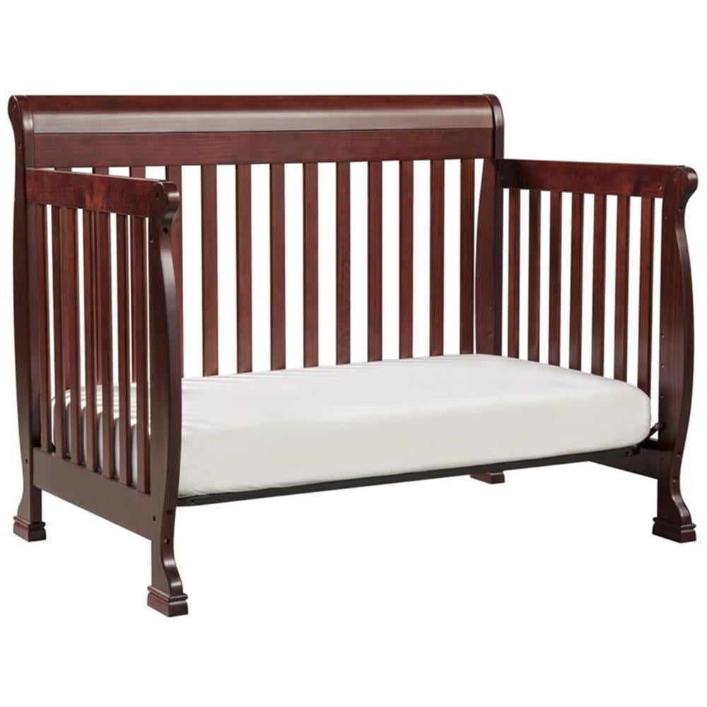 DaVinci Kalani 4-in-1 Convertible Crib in Rich Cherry, Greenguard Gold Certified