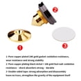 thumbnail image 5 of QTOCIO 4 Ensembles de Pointes de Haut-Parleur avec Disques de Sol Support Pointes d'Isolation pour Pieds, 5 of 5
