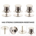 thumbnail image 2 of 50 Sets Attaches Plates avec Dos d'Embrayage (Base Nickel 10mm), 2 of 6