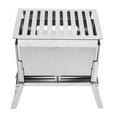 Folding Wood Burning Stove Heating Folding Portable BBQ Kits for