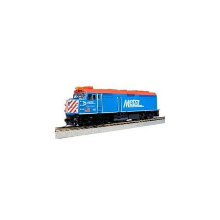 Kato 376572 HO Chicago Metra F40PH Locomotive Model Train Set