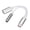 Silver, variant on Naierhg USB Type-C Male to 3.5mm Earphone Audio Charging Splitter Adapter Cable Silver
