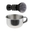 thumbnail image 1 of 2 Piezas Hombres Barbero Barba Aseo De Afeitado Cepillo Taza Taza Taza Juego Kit, 1 of 9