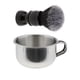 thumbnail image 1 of 2 tazas y cuencos para brochas de afeitar para el cuidado de la barba de barbero para hombres, 1 of 9