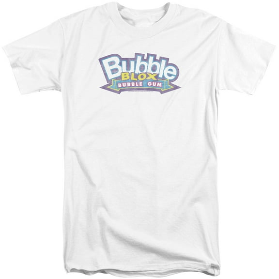 Dubble Bubble Bubble Blox S/S Adult Tall White